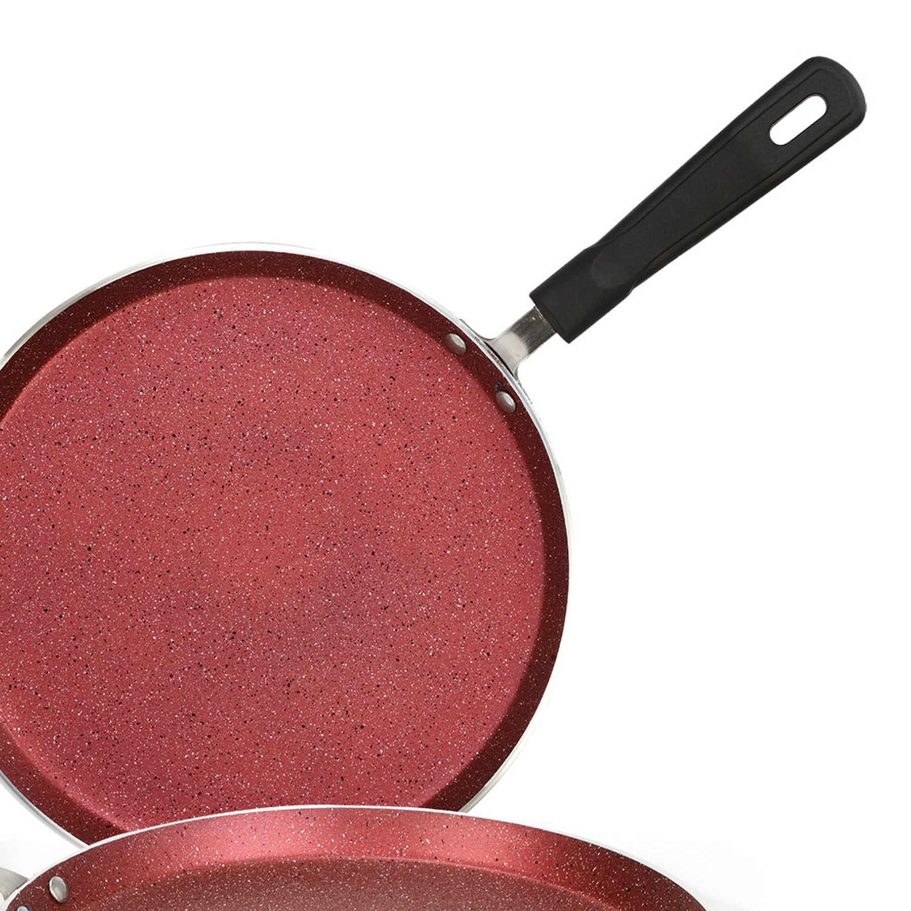 AR Marble Non Stick Hot Plate Maroon | Cooking Hot Plate