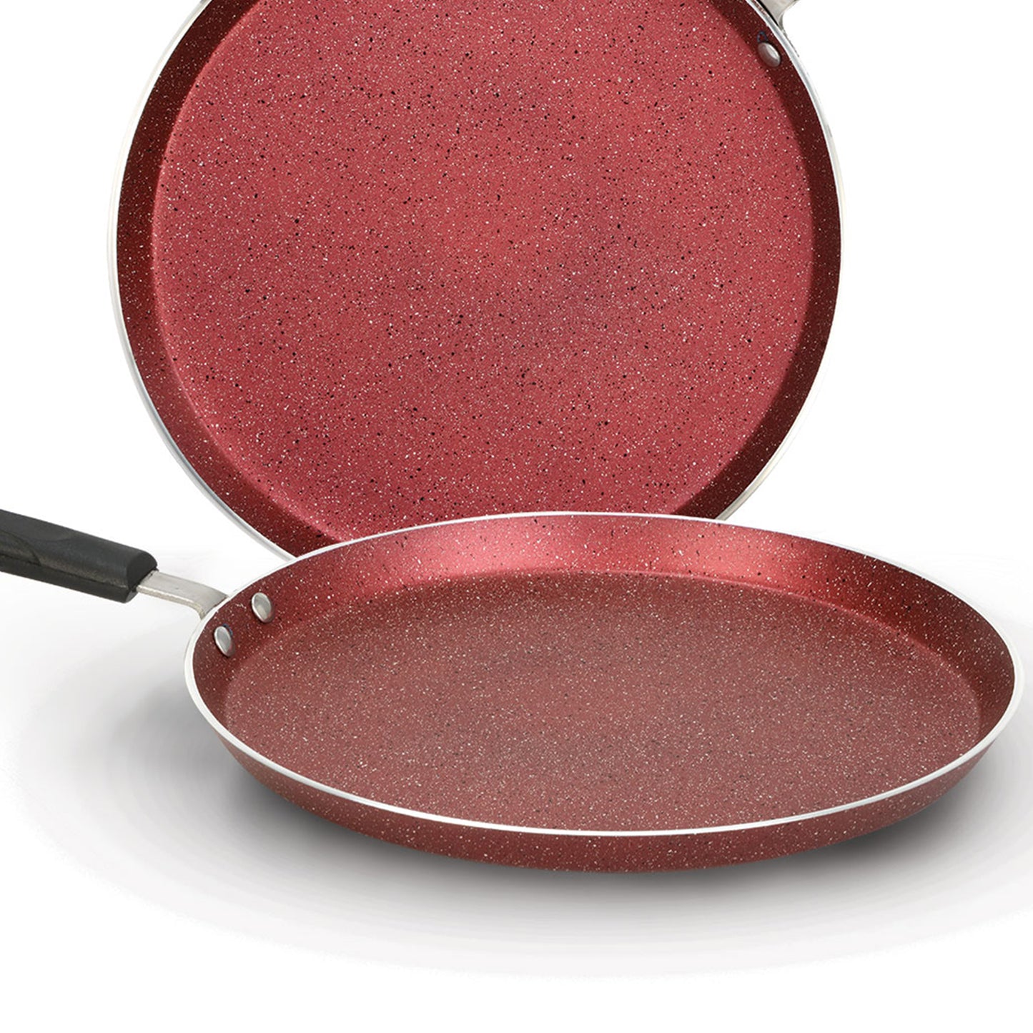 AR Marble Coated Non Stick Hot Plate - Maroon