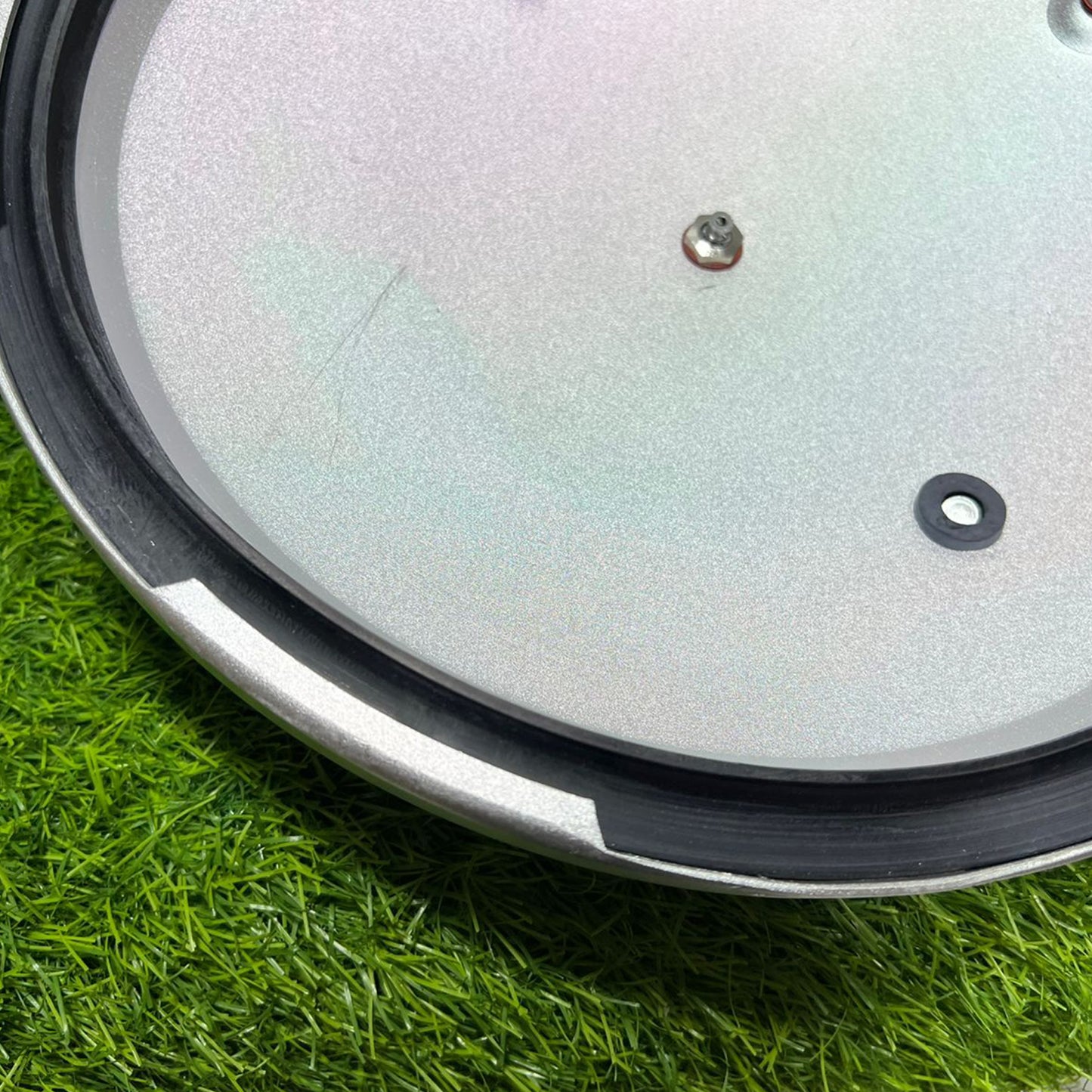 AR Cookware 2 in 1 Pressure Cooker Wok with Free Glass Lid
