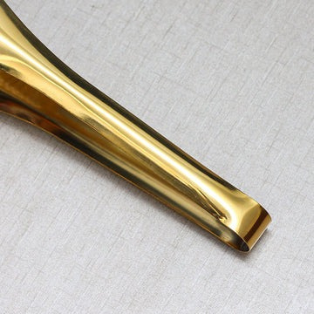Golden Serving Tong PVD Coated