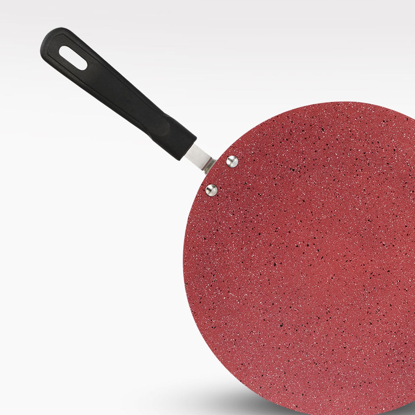 AR Marble Coated Non Stick Tawa - Maroon