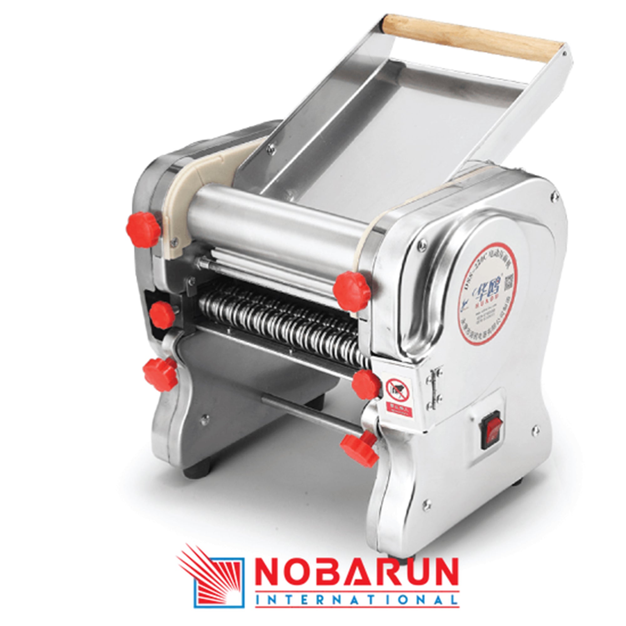 Commercial Kneading Machine Electric Noodles Pasta Maker Stainless Steel Press Roller