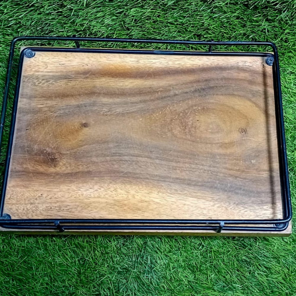 Rectangular Burger Serving Tray | Stylish Food Presentation