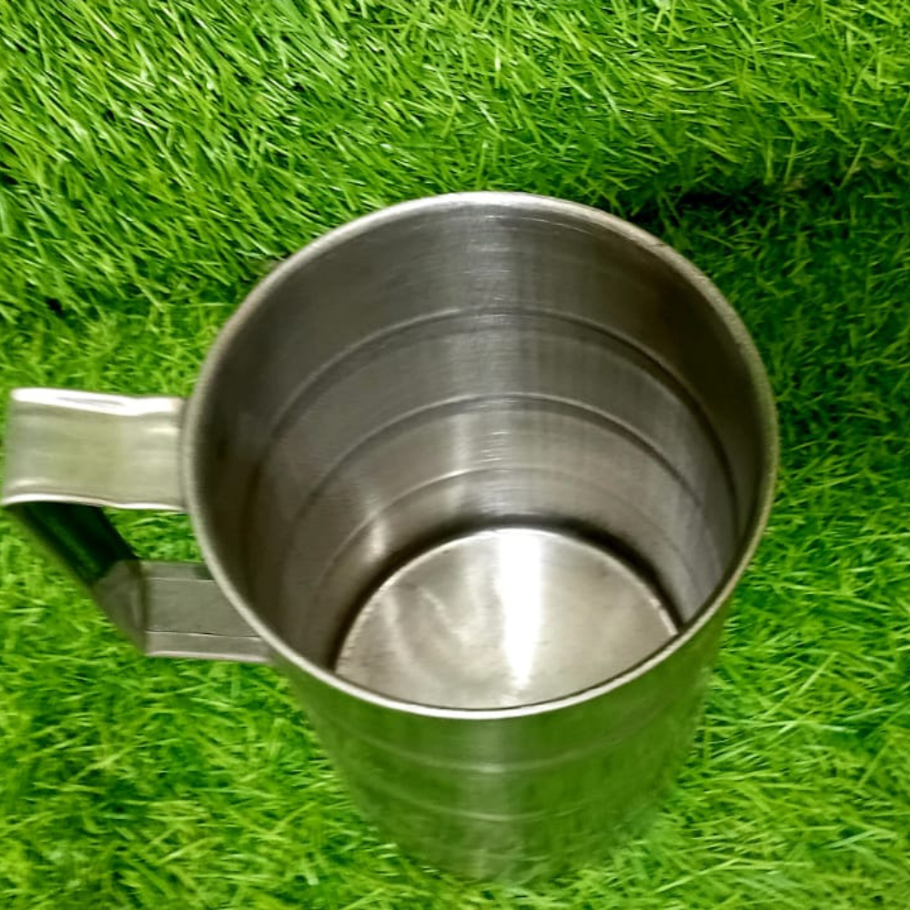 Stainless Steel Milk Measuring Mug – 1 Litre Capacity