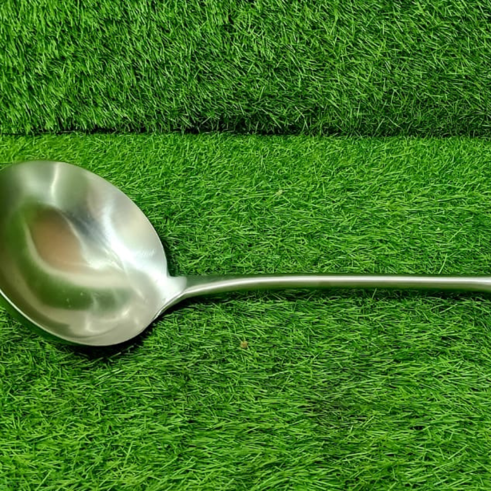 Stainless Steel Chinese Ladle – Durable Serving Spoon | Umar Crockery