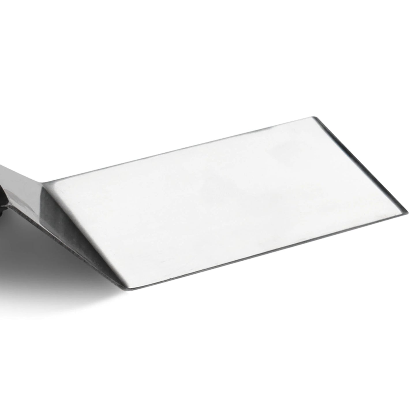 Stainless Steel Restaurant Turner Smash Burger Flipper Spatula Grill Scraper - Large