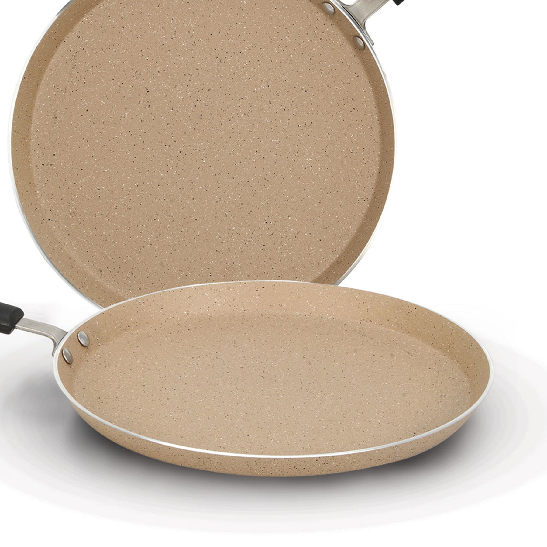 AR Marble Coated Non Stick Hot Plate - Beige