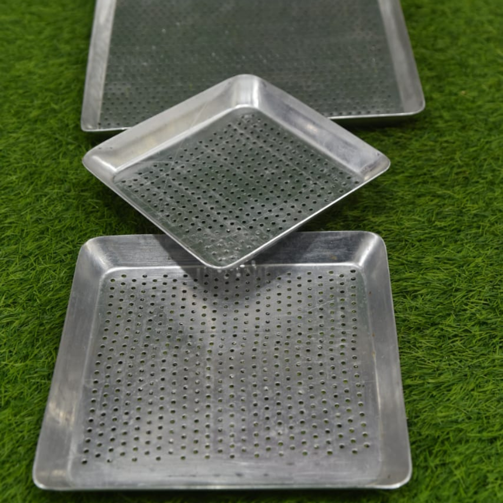 Square Hole Pizza Pan