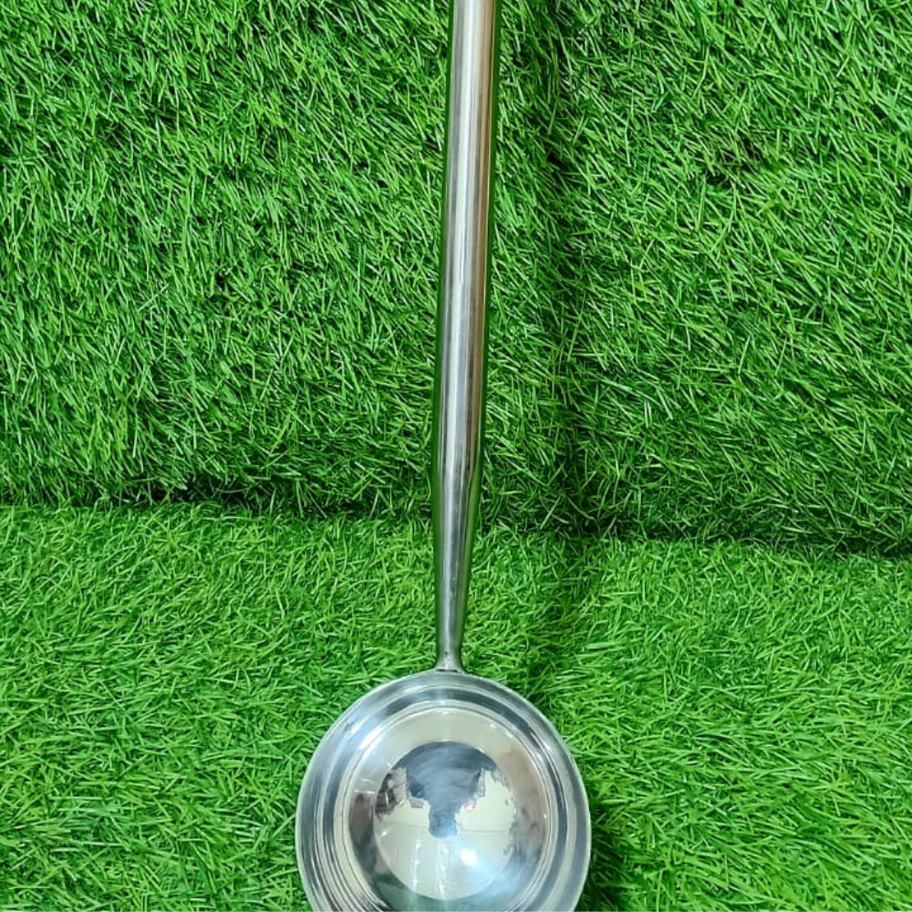 Stainless Steel Pawa – Heavy Duty Flat Serving Spoon for Commercial Use