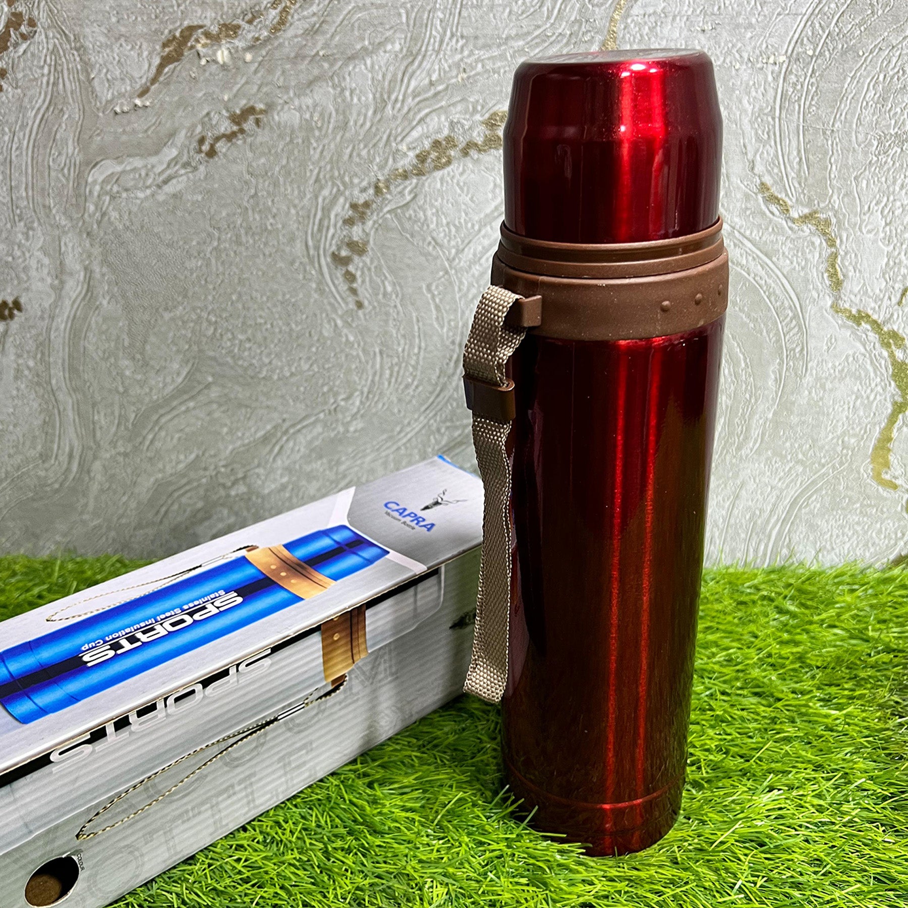 Vacuum Water Bottle – 750ml | Hot & Cold | One-Click Open