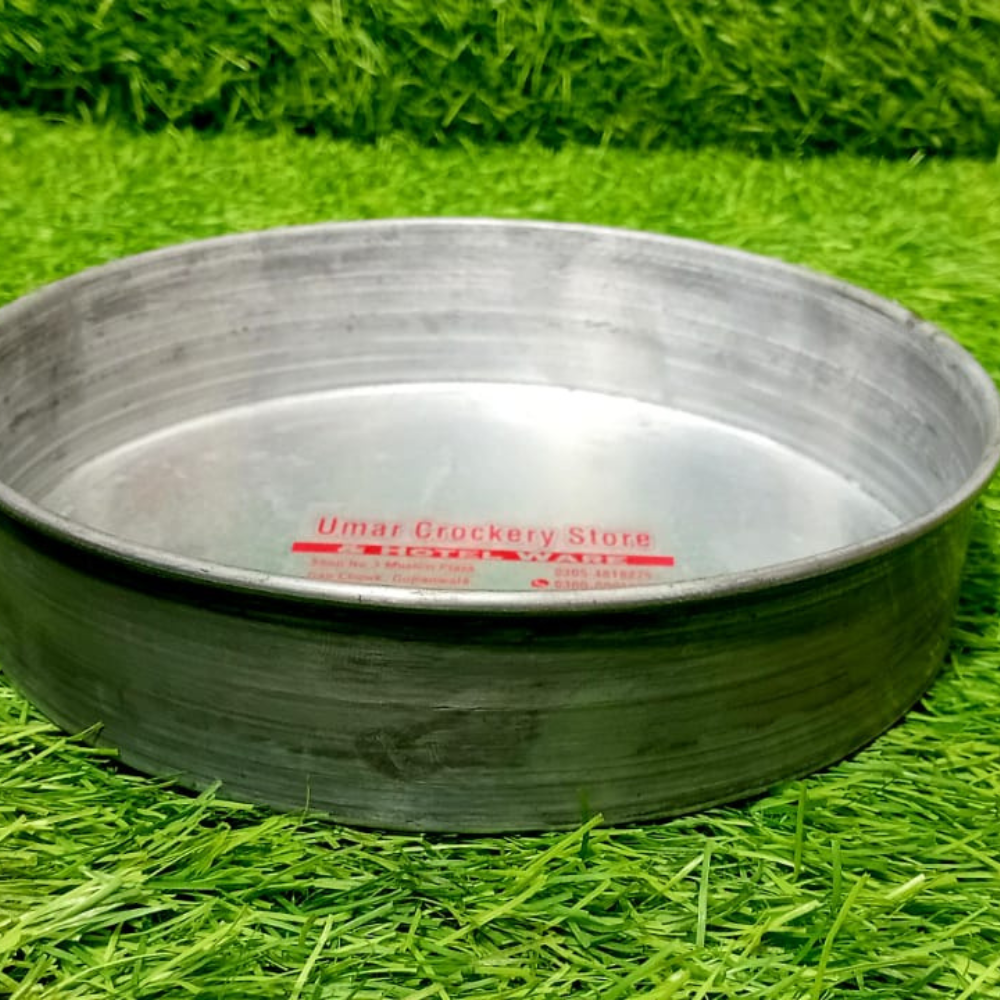 Aluminium Deep Dish Pizza Pan – Heavy Duty Baking Tray