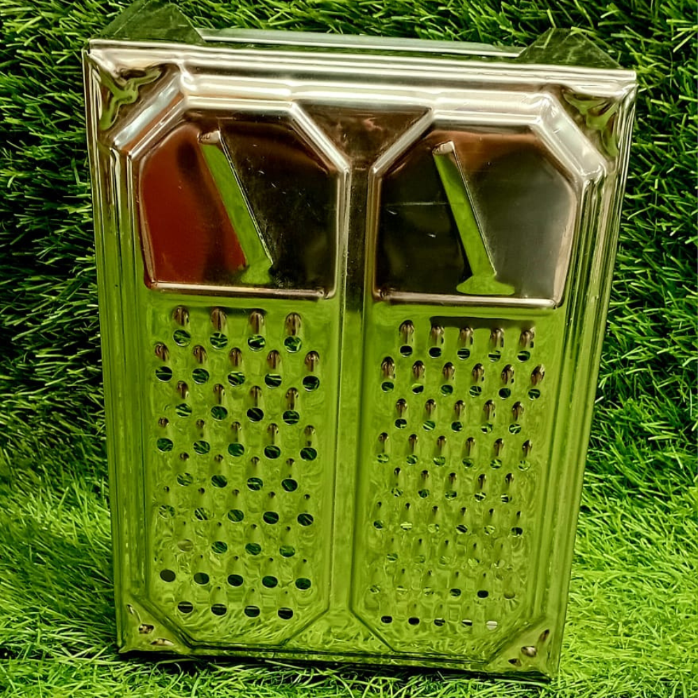Stainless Steel Square Kadukash / Grater