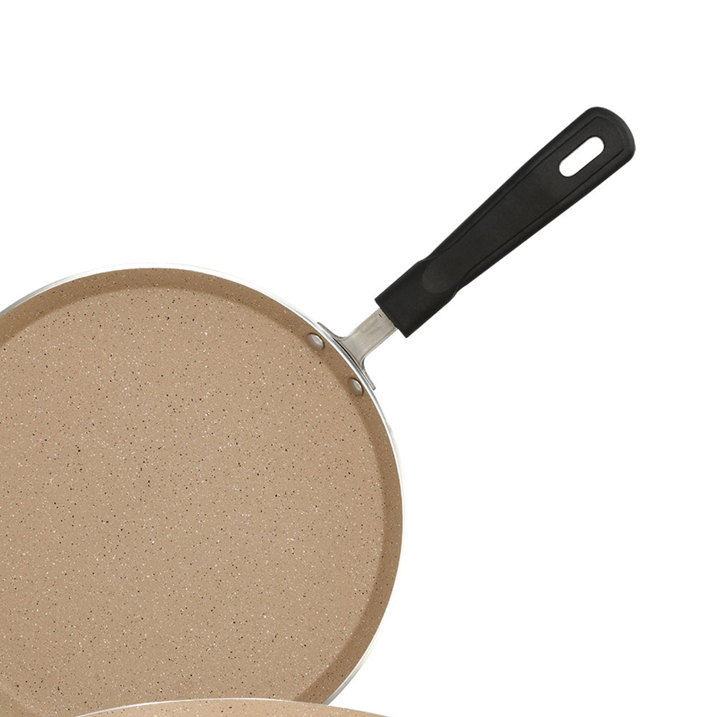 AR Marble Coated Non Stick Hot Plate - Beige