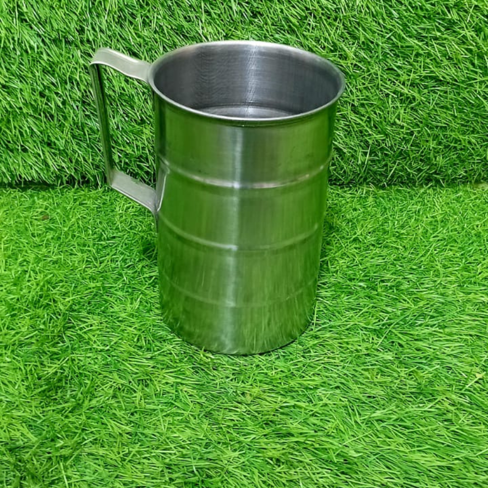 Stainless Steel Milk Measuring Mug – 1 Litre Capacity