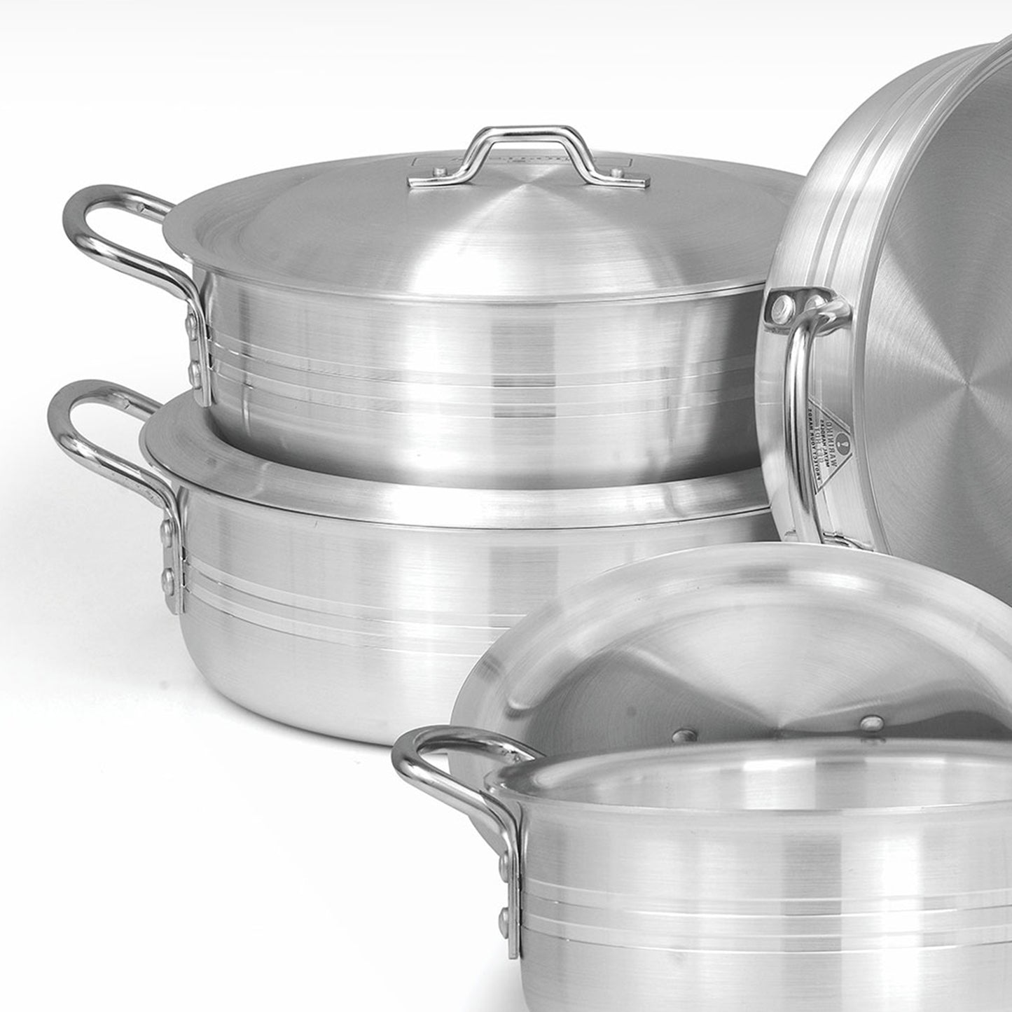 8 Pieces AR Metal Finish Fish Pot Casserole Set 7/10