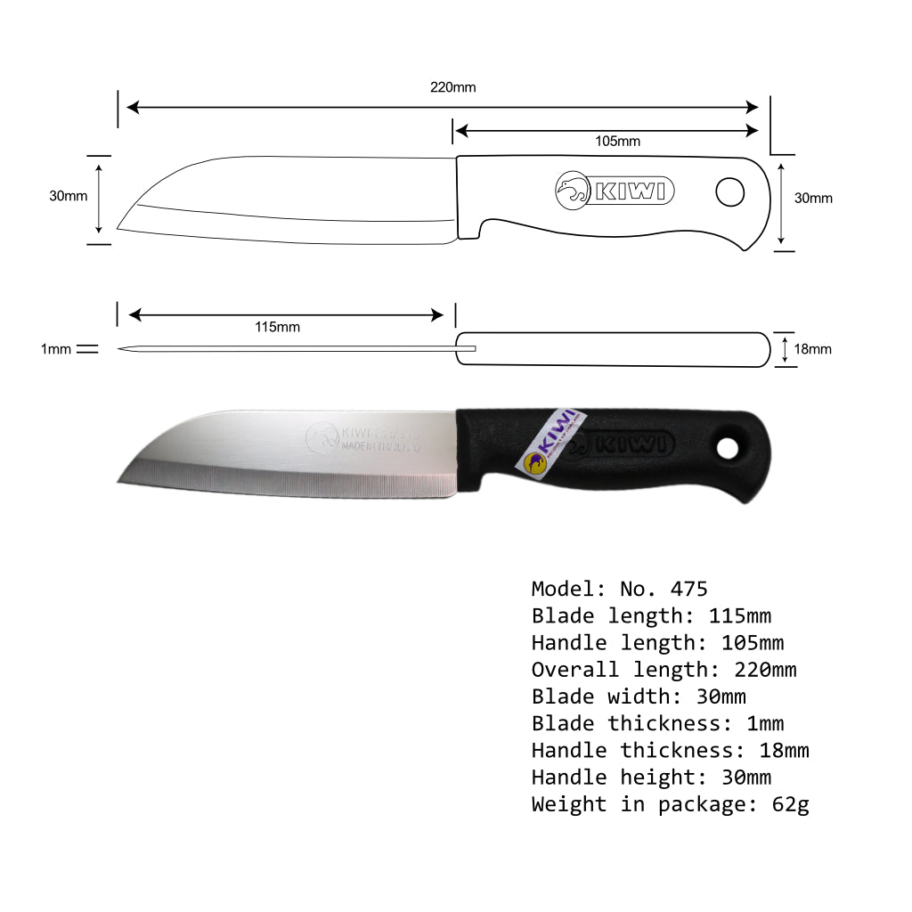 KIWI Knife 475 Kitchen Knife