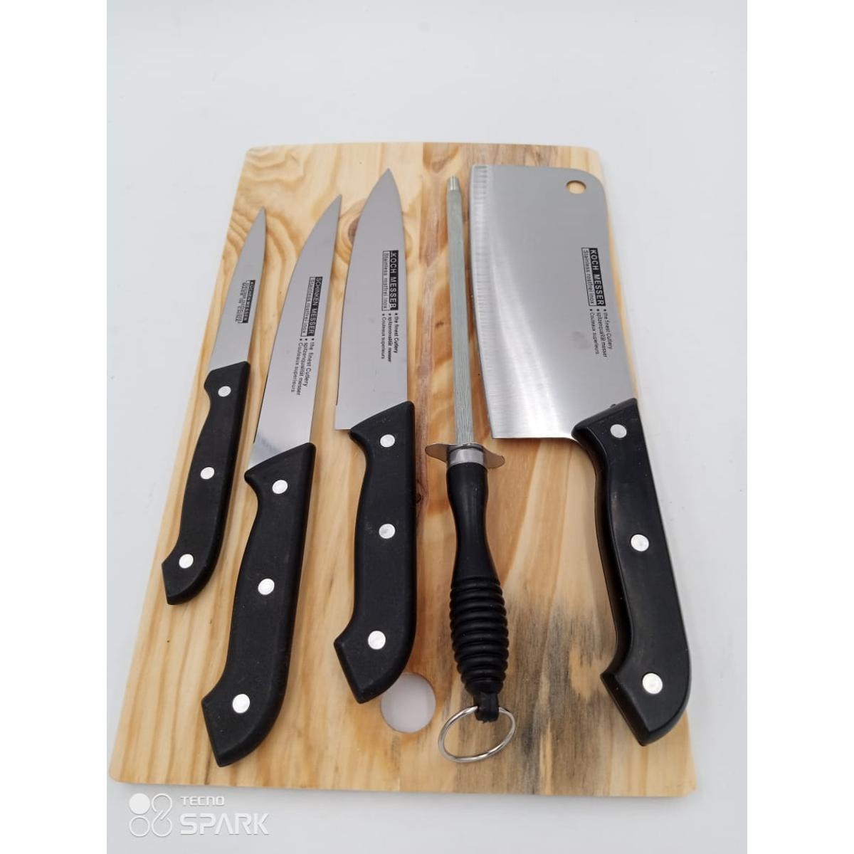 Pack of 5 Piece Kitchen Knife Set