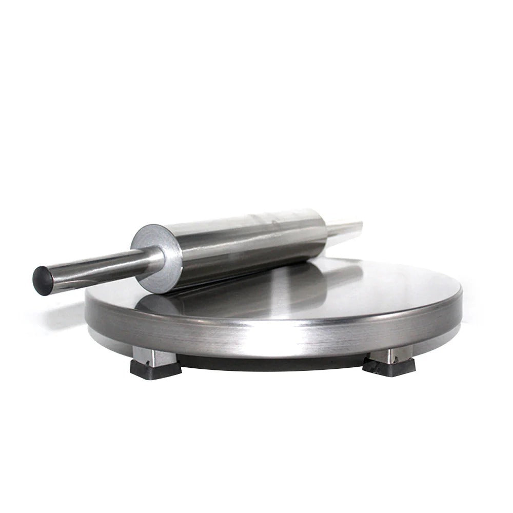 Stainless Steel Top Quality Chakla Bailen / Roti Maker / Rolling Pin & Rolling Board