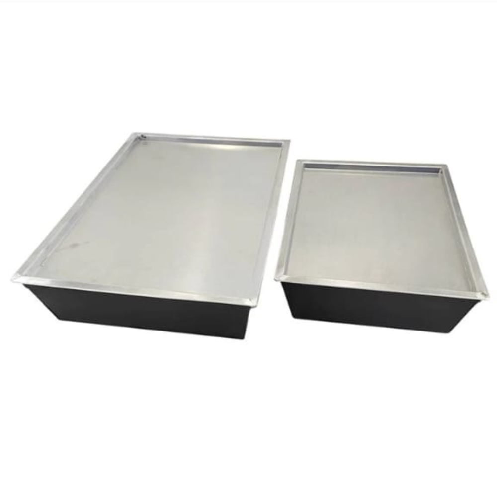 Non-Stick Rectangle Pizza Pan with Lid