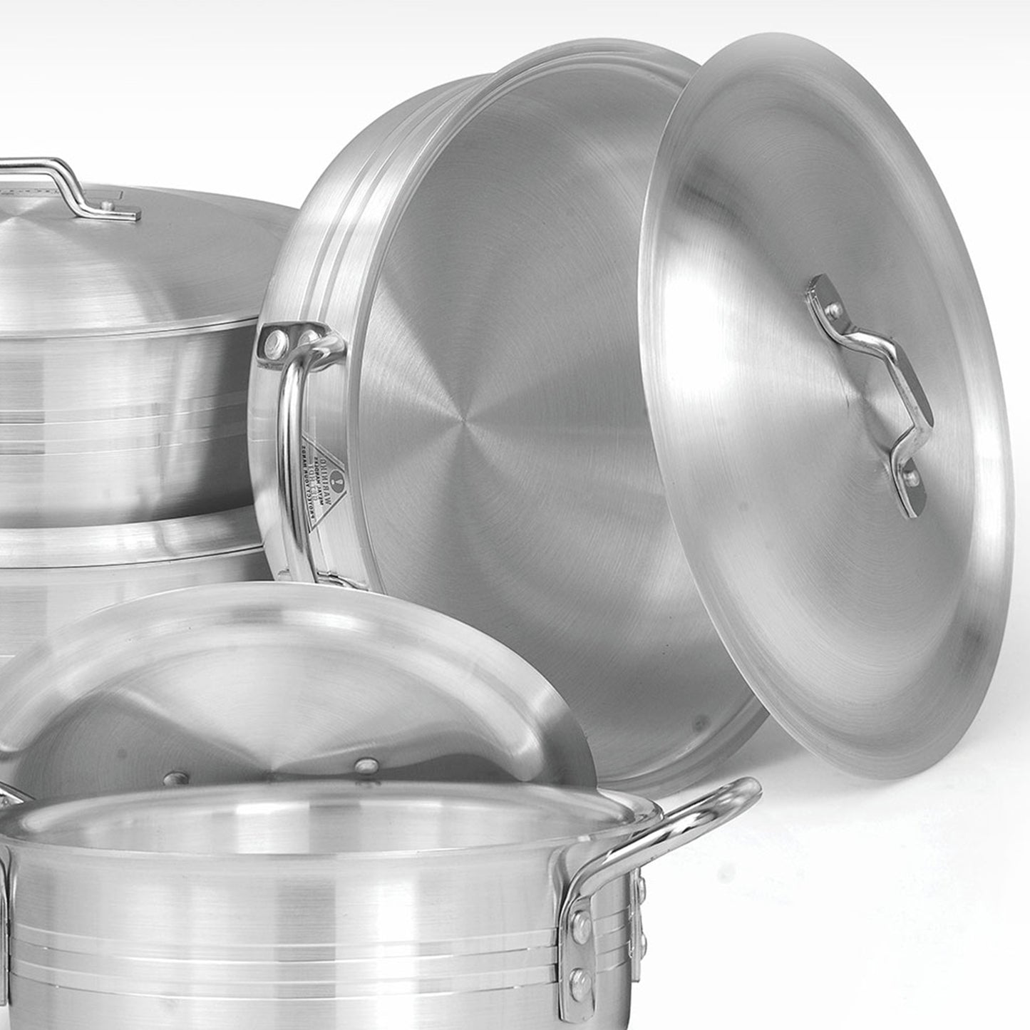 8 Pieces AR Metal Finish Fish Pot Casserole Set 7/10