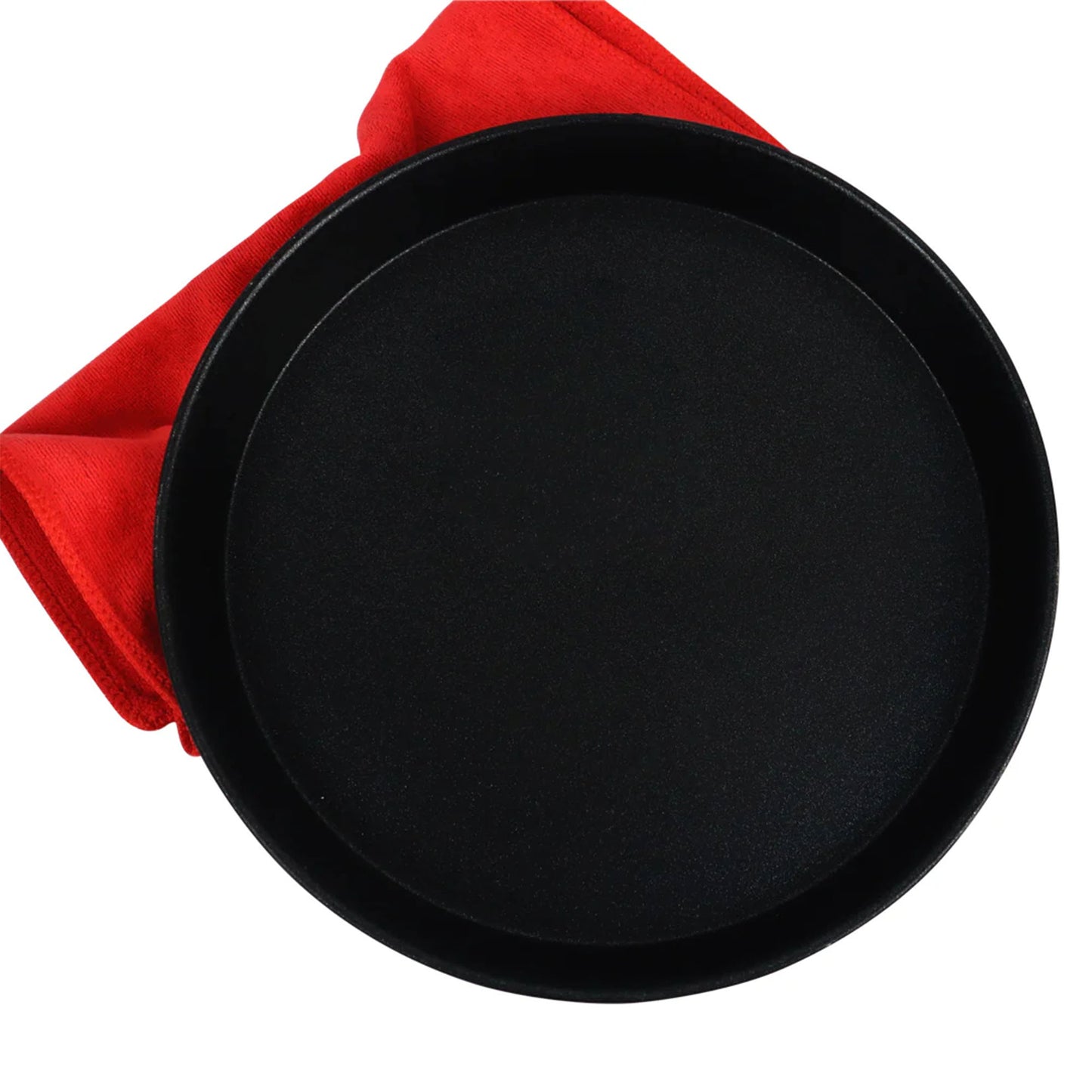 Non Stick Round Pizza Pan/Plate - Black