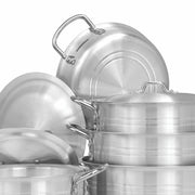 10 Pieces AR Metal Finish Fish Pot Casserole Set 1/5