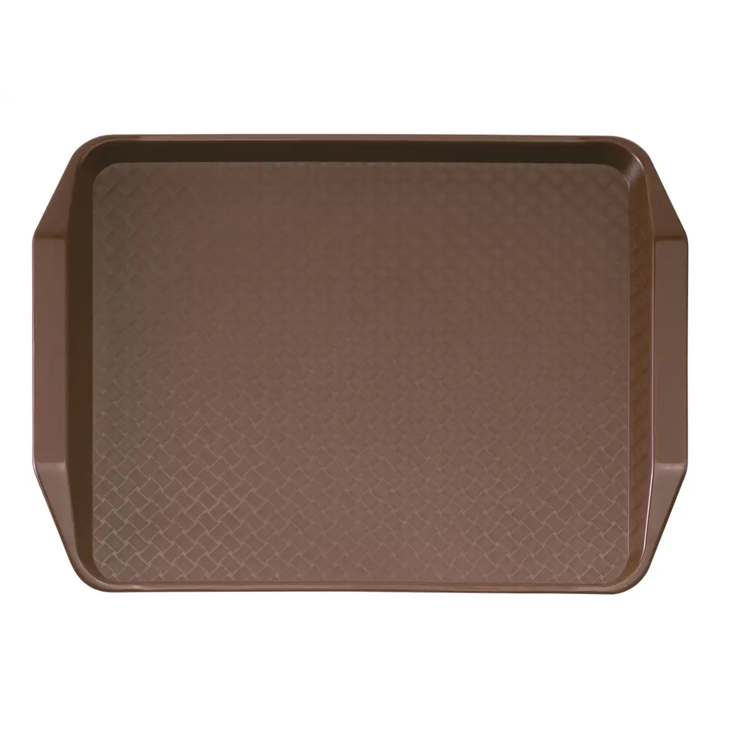 Unbreakable ABS Plastic Serving Trays Antiskid Fast Food Tray