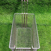 Stainless Steel Fryer Jali with Wooden Handle – Deep Frying Basket