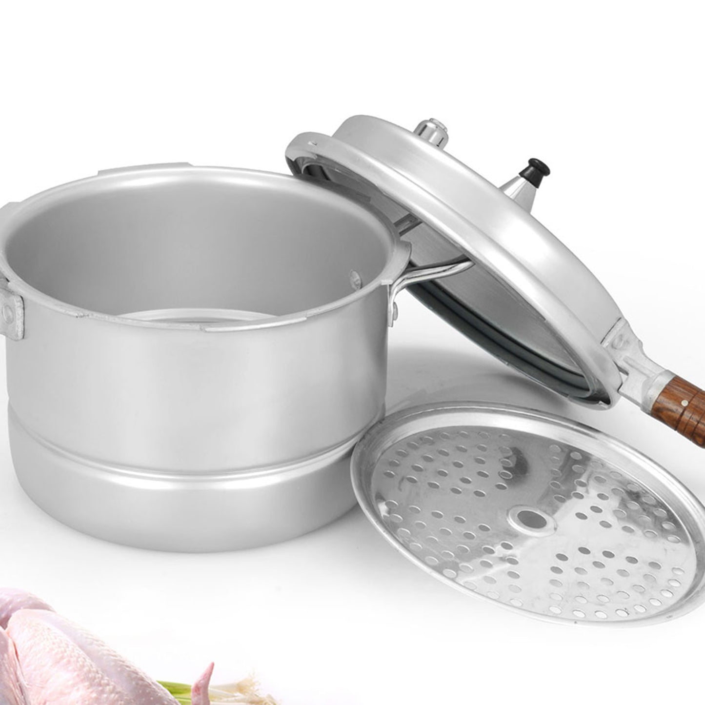 AR Woodco Steamer Pressure Cooker