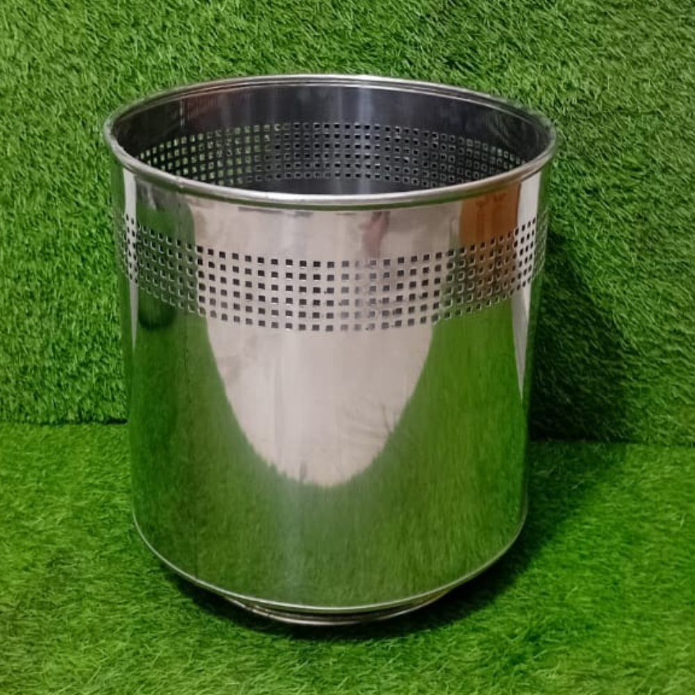 Premium Stainless Steel Planter – Modern Decorative Plant Pot