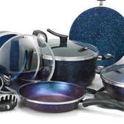 18 Pieces AR Marble Coated Non Stick Dessini Moon Set Forging - Dragon Color