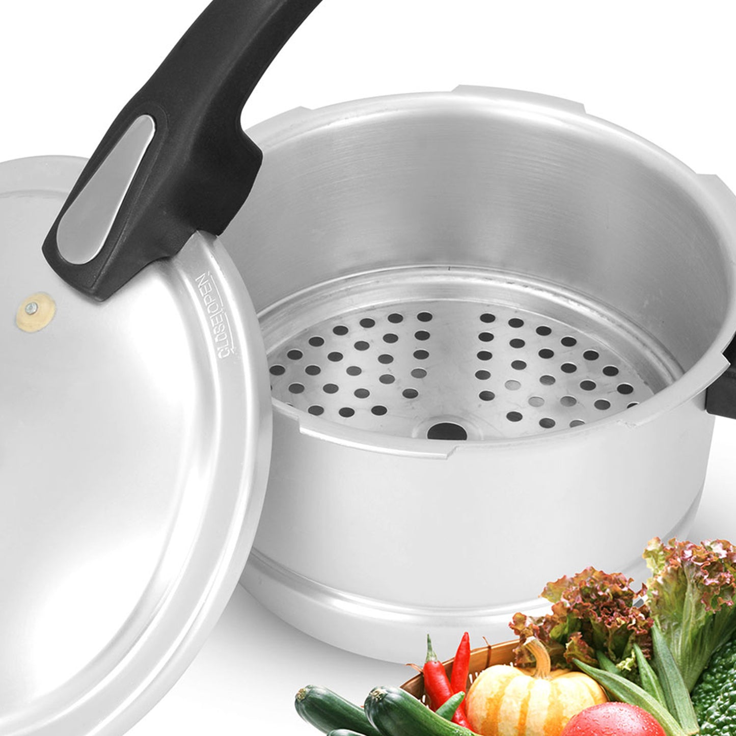 AR Gold 2 in 1 Steamer Pressure Cooker