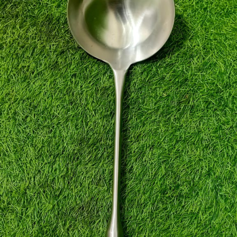 Stainless Steel Chinese Ladle – Durable Serving Spoon | Umar Crockery