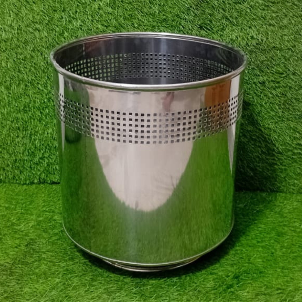 Premium Stainless Steel Planter – Modern Decorative Plant Pot