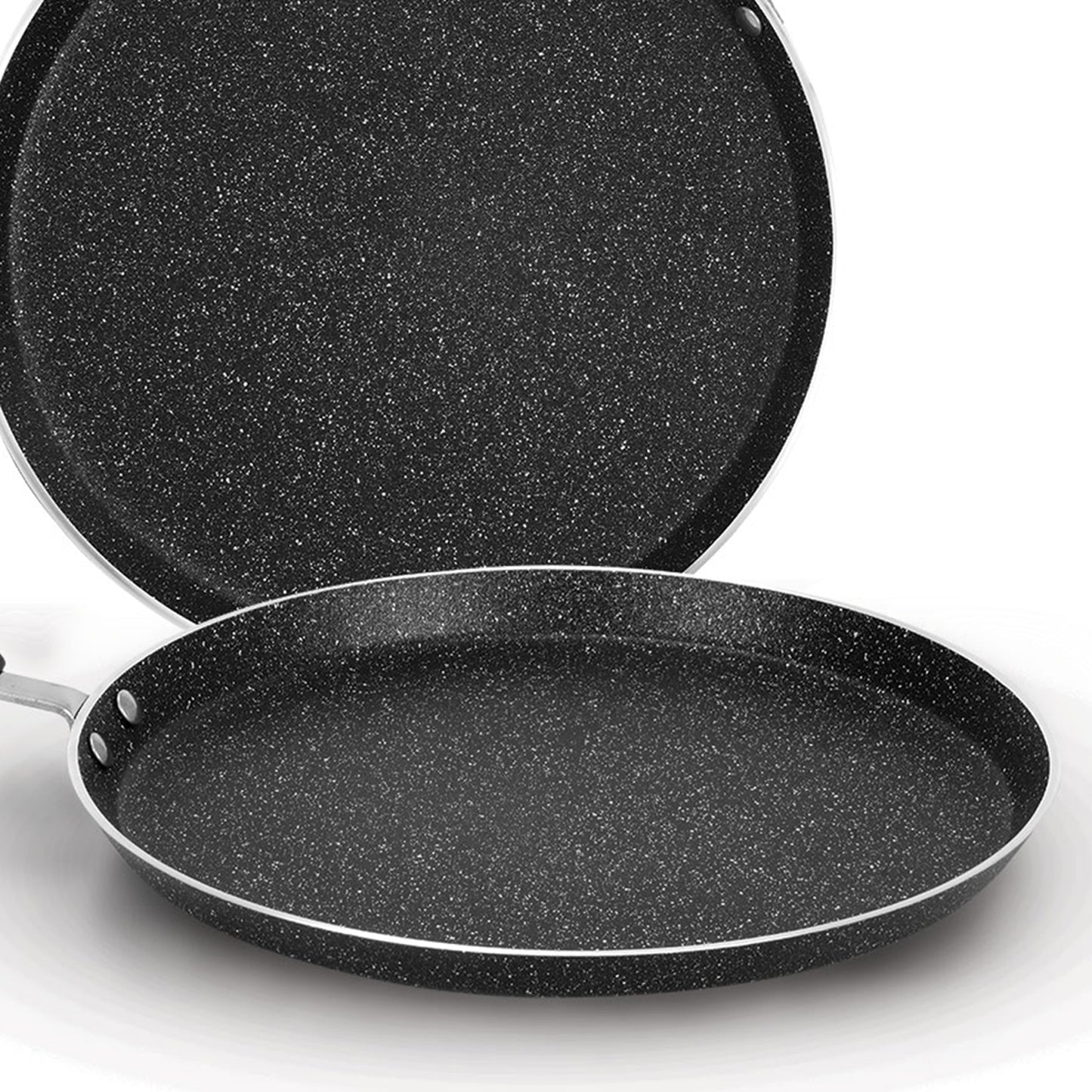 AR Marble Coated Non Stick Hot Plate - Black