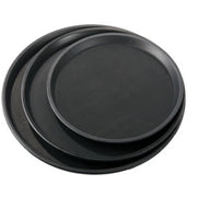 1 Pieces Non-stick Pizza Pan Sets Kitchen Baking Trays Pan Round – Black