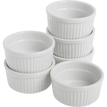 Porcelain Ramekin 6 Pcs Set