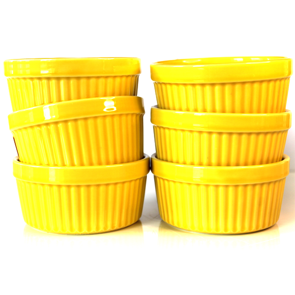 Porcelain Ramekin 6 Pcs Set