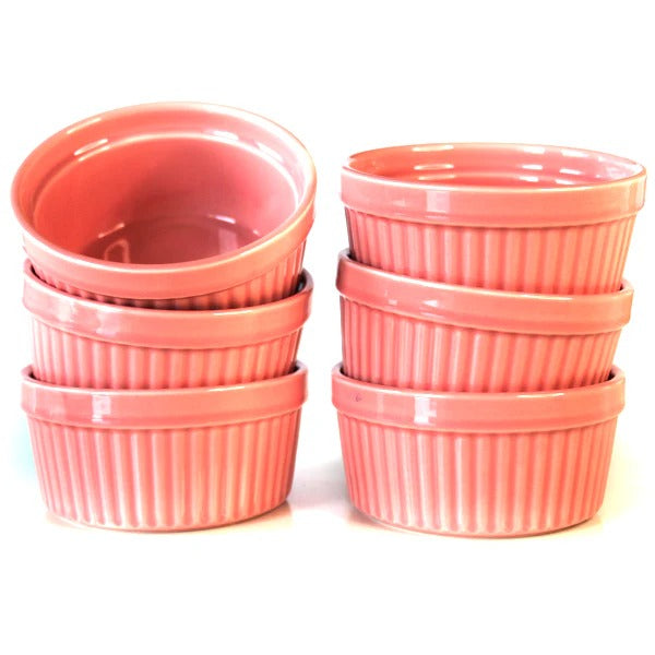 Porcelain Ramekin 6 Pcs Set