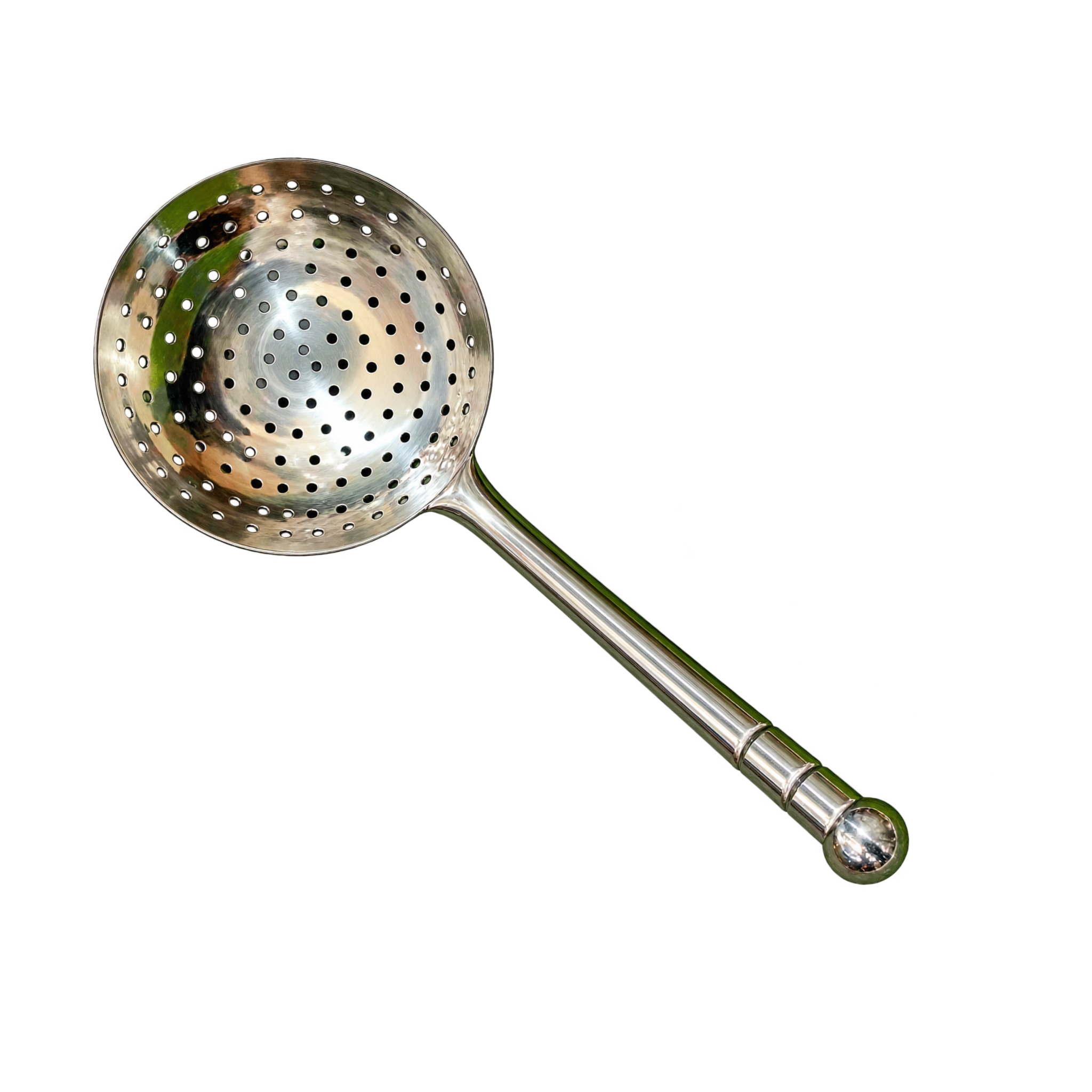 Stainless Steel Dhora with Holes – Perforated Strainer Bowl