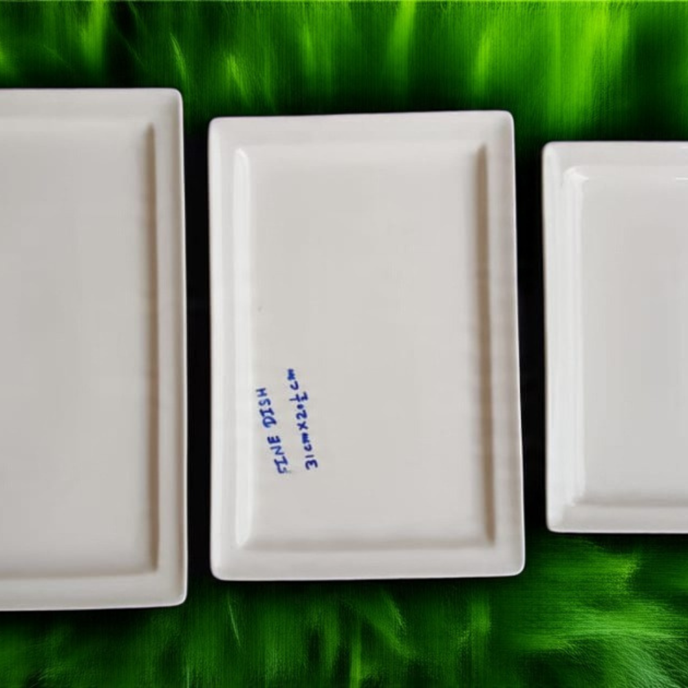 Porcelain Rio Platter – Stylish Serving Dish for Modern Dining