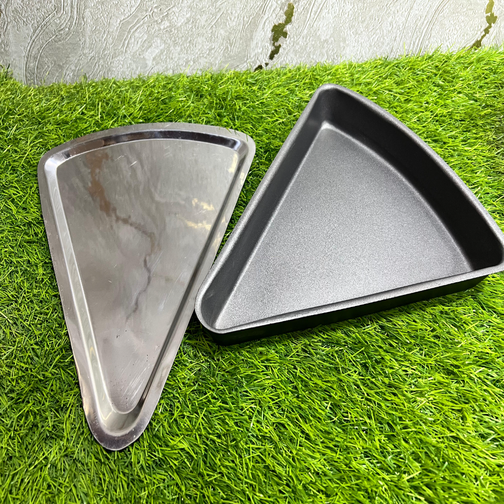 Non Stick Pizza Slice with Stainless Steel Lid