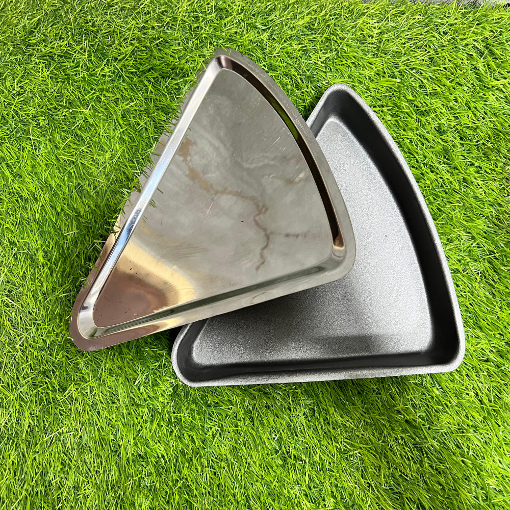 Non Stick Pizza Slice with Stainless Steel Lid