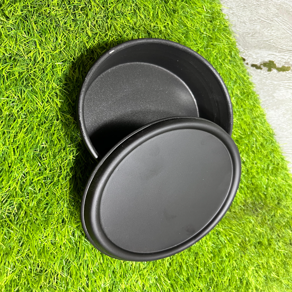 Non Stick Pizza Pan with Lid – Heavy Duty Iron, Sizes 7" to 17"