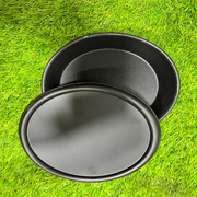 Non Stick Pizza Pan with Lid – Heavy Duty Iron, Sizes 7" to 17"