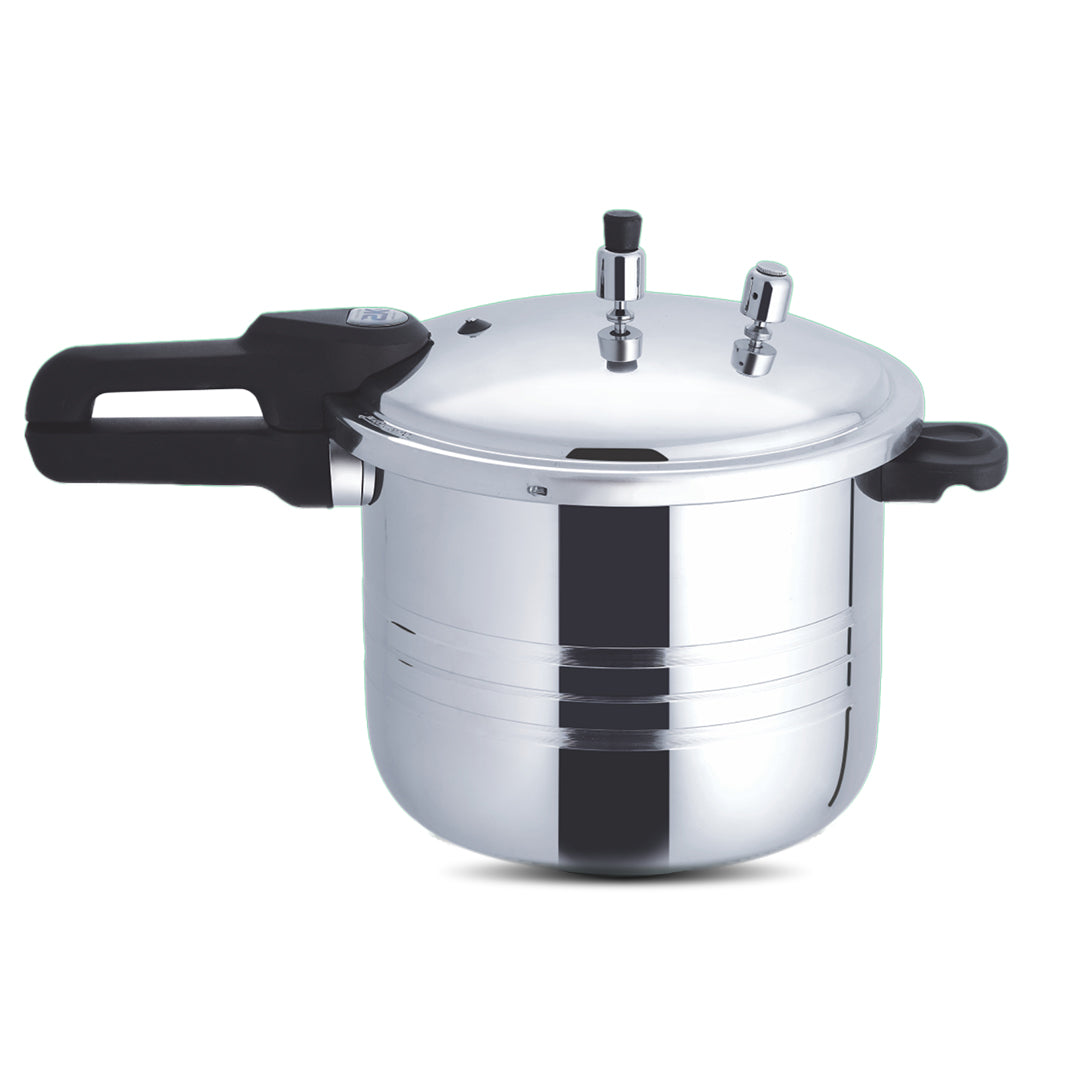SK Sapphire Mirror Polish Pressure Cooker with Easy Gripping
