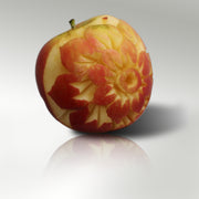 Kiwi Knife Fruit Carving Red Handle for Fruits and Vegetables 001
