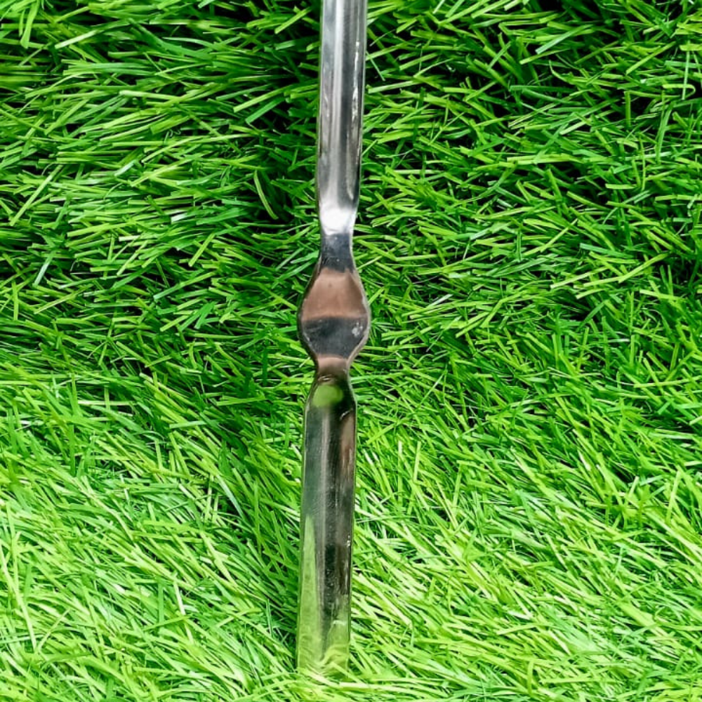 Stainless Steel Nali Spoon – Traditional Deep Ladle for Curry & Gravy