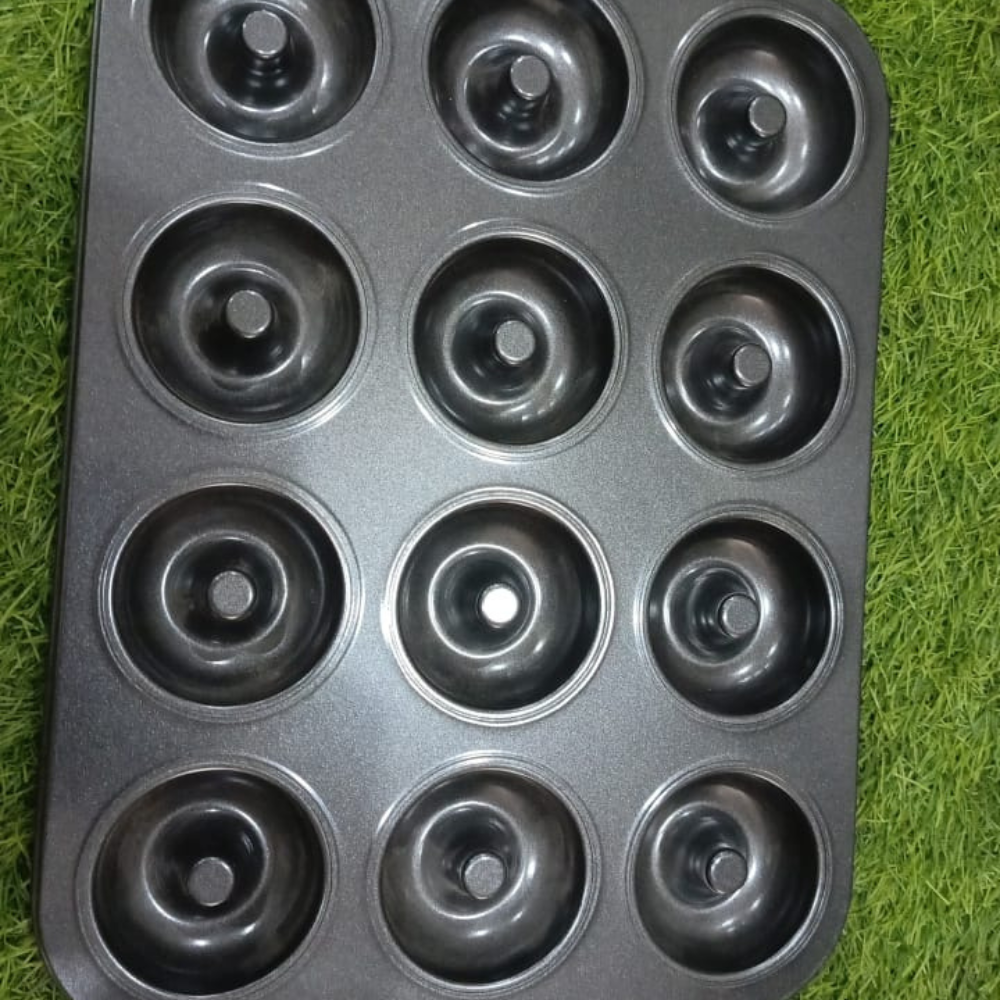 12 Cup Donut Mold Non Stick Baking Pan for Kitchen