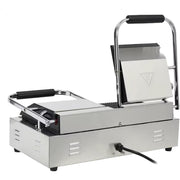 EVOR Commercial Panini Press Grill, 19"x9" Electric Sandwich Maker Griddle Plate